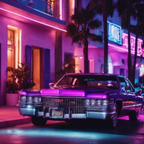 Cover for ”The Purple Cadillac: Edward Hartley’s Last Ride”