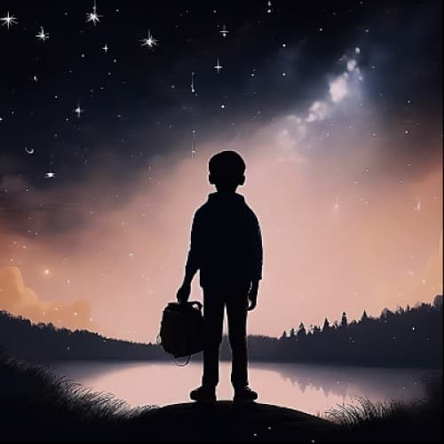 Cover for Jake. The boy who wants to touch the stars.
