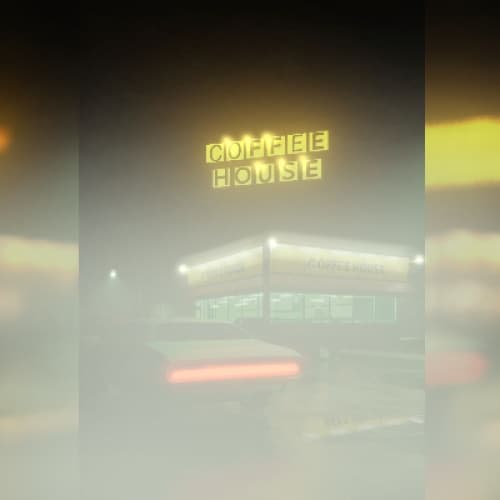 Cover for Traveler's rest-coffee stop