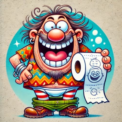 Cover for Tom’s Toilet Paper Empire: How a Roll of Laughs Wiped Away His Financial Woes