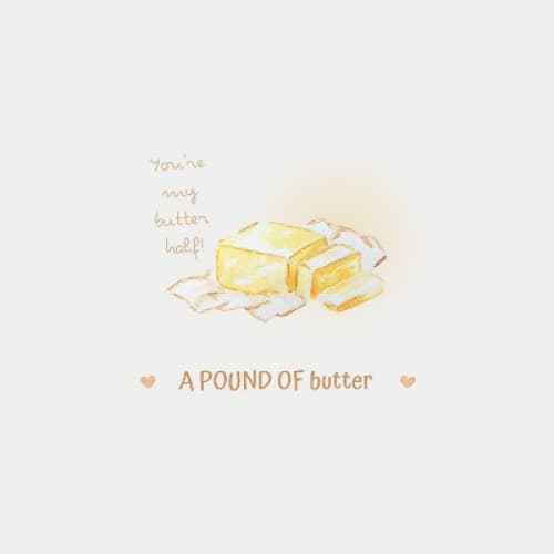 Cover for A POUND OF BUTTER