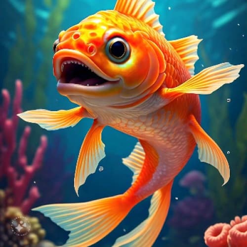 Cover for The Culinary Adventures of a Goldfish: How Glimmer Got Her Fins into Gourmet