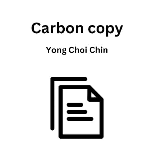Cover for Carbon copy