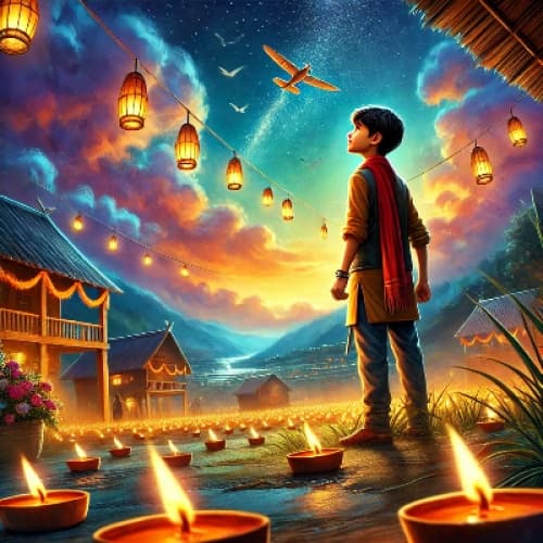 Cover for Deepak's Dream: The Flight of Determination