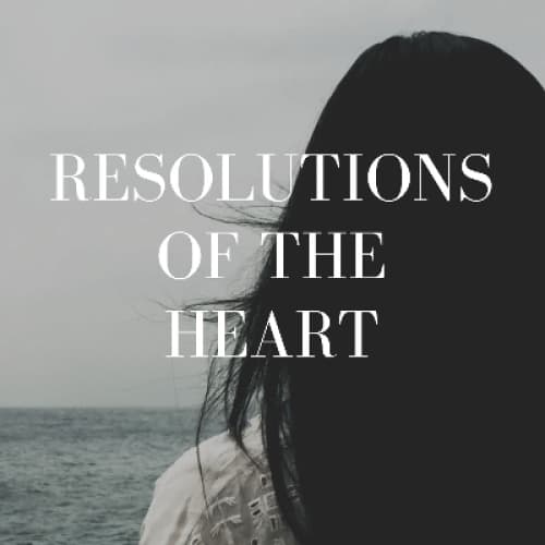 Cover for Resolutions of the heart