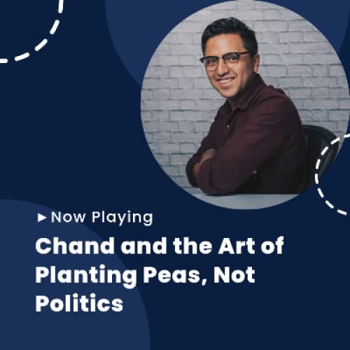 Cover for Chand and the Art of Planting Peas, Not Politics
