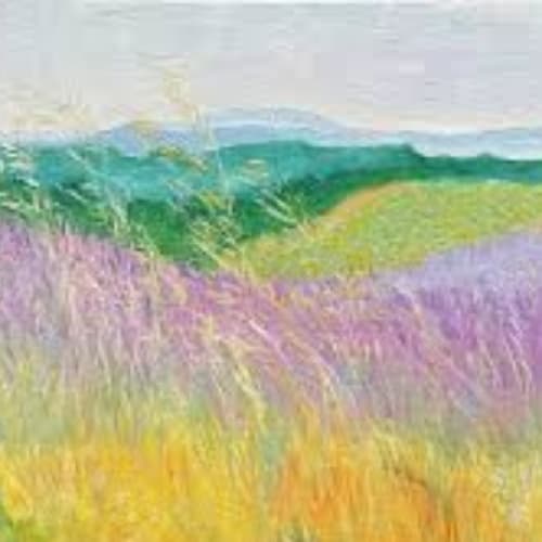 Cover for Sunflowers, Bluebells, and Lavender