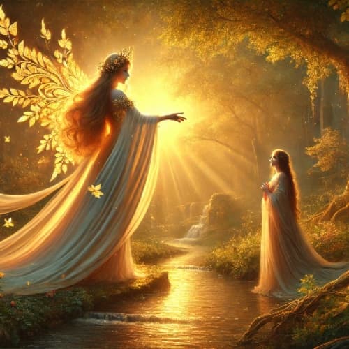 Cover for Serenya: The Goddess of Quiet Blessings