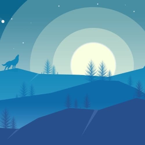 Cover for The Wolf and the Buck