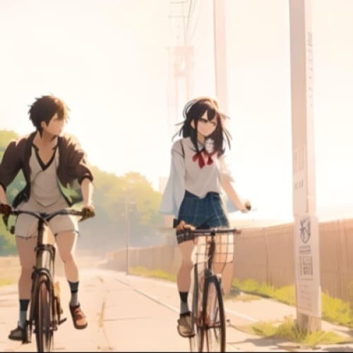 Cover for Bicycle love