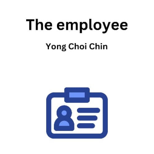 Cover for The employee