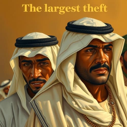 Cover for The largest theft in United Arab Emirates