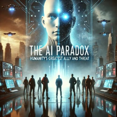 Cover for The AI Paradox: Humanity’s Greatest Ally and Threat