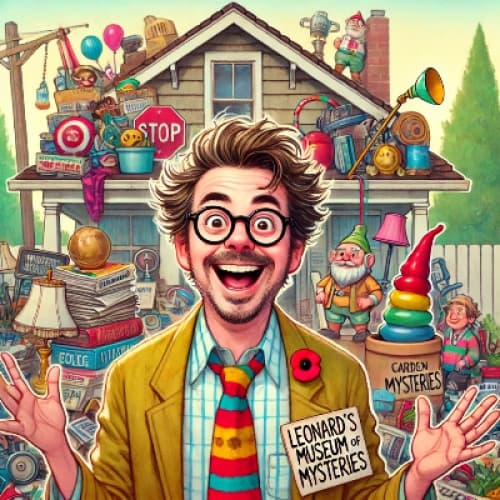 Cover for The Hoarder Who Collected Everything… and Then Some