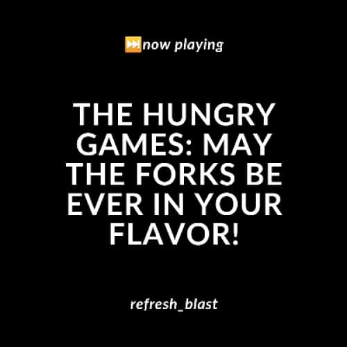 Cover for The Hungry Games: May the Forks Be Ever in Your Flavor!