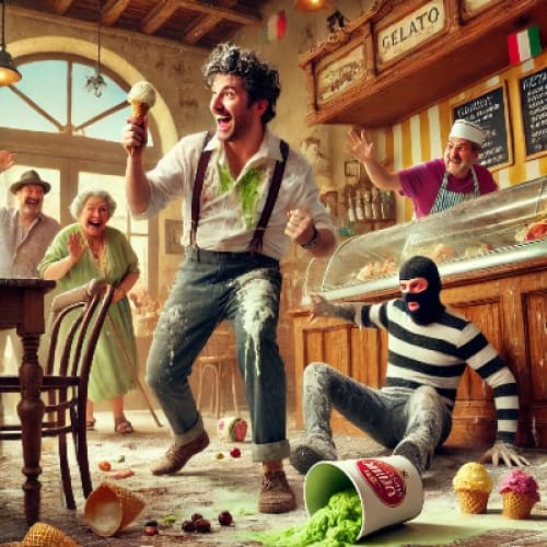 Cover for The Gelato Heist