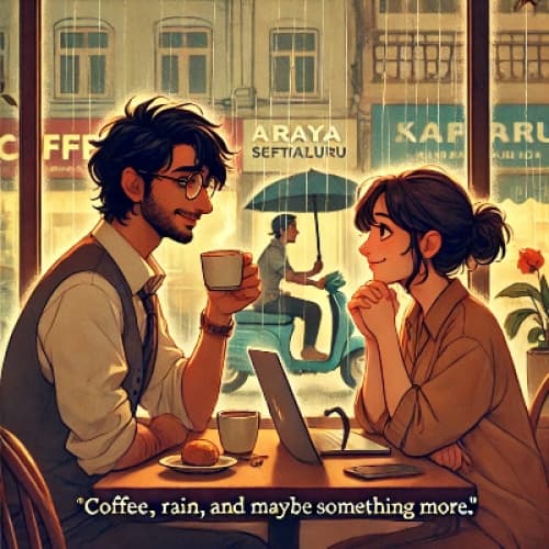 Cover for Coffee, Rain, and Maybe Something More