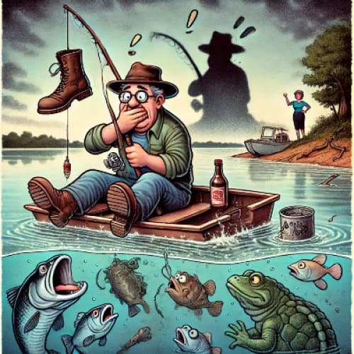 Cover for The Fisherman’s Tale of Misfortune and Fishy Perseverance