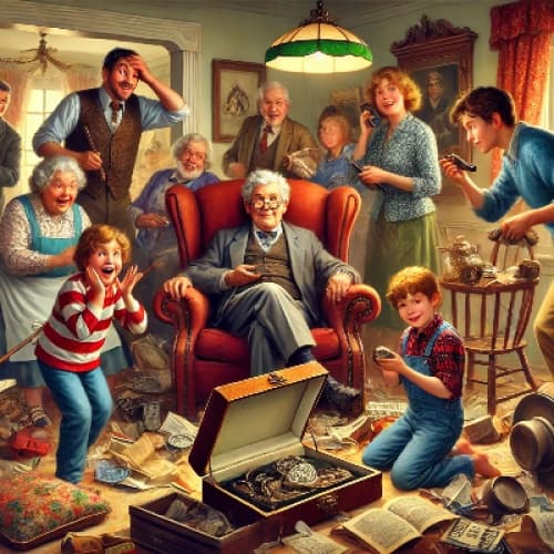 Cover for The Family Heirloom: Chaos in the Chase