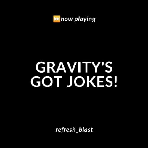 Cover for Gravity's Got Jokes!