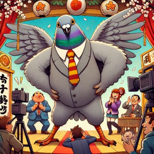 Cover for Feathers of Fortune: The Pigeon Suit Chronicles