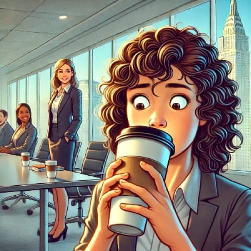 Cover for The Perils of Coffee: A Water Girl's First Sip