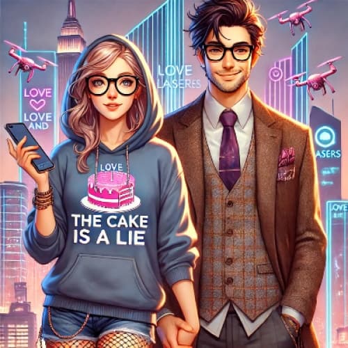 Cover for Beatrix Vanderwall's Love Conundrum: A Tale of Diamond-Crusted Calculators and an AI Obsession