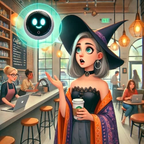 Cover for Witch in the Future: A Spell Gone Hilariously Wrong