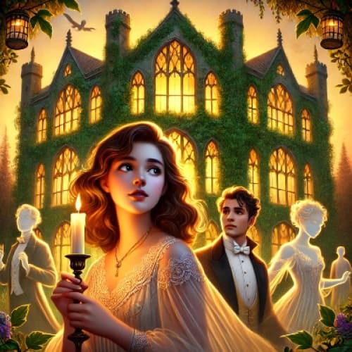 Cover for Blackthorne Manor: A Symphony of Shadows and Light