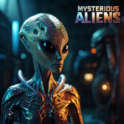 Cover for Mysterious  aliens