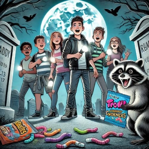 Cover for Midnight Misadventures: A Hilarious Haunting at Willow Creek Cemetery