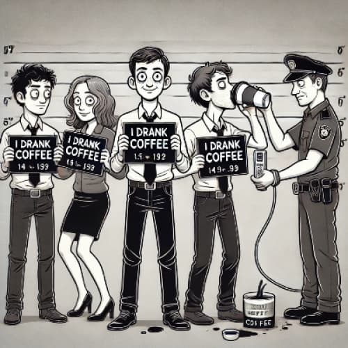 Cover for Musings of a Korporateknave: The Caffeine Caper