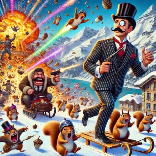 Cover for The Explosive Misadventure of Sir Reginald Snufflebottom