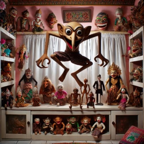 Cover for The Haunted Wayang Collector