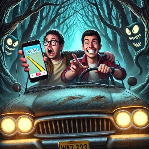 Cover for The Haunted Uncharted Road Trip