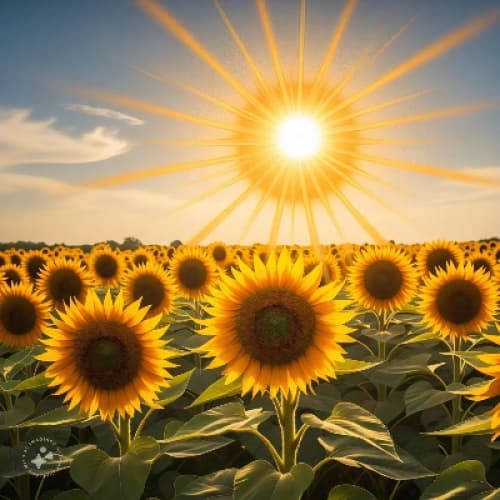 Cover for SUN AND SUNFOWER