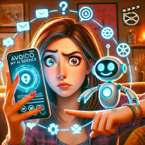 Cover for Avoido, My AI Sidekick (Who Helped Me Dodge My Social Life)