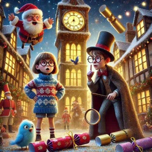 Cover for The Case of the Missing Christmas Crackers