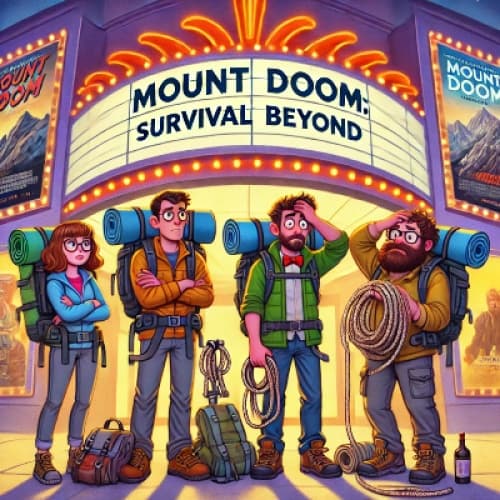 Cover for From Peaks to Popcorn: The Hilarious Misadventure of the Would-Be Mountaineers