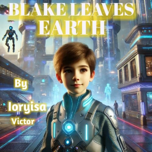 Cover for BLAKE LEAVES EARTH: