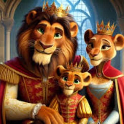 Cover for The Lion Who Fell In Love With His Maid