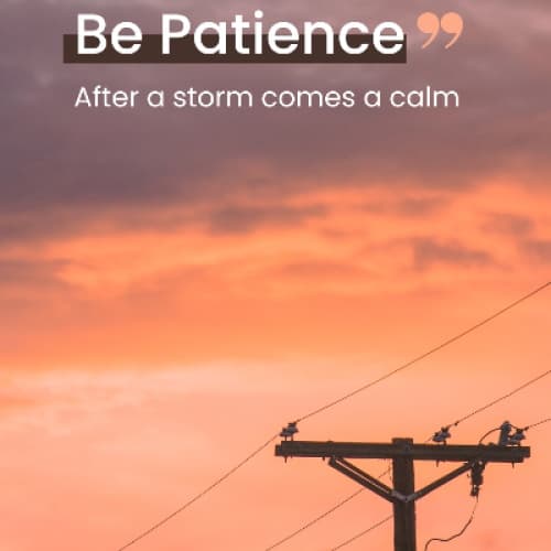 Cover for Some patience!