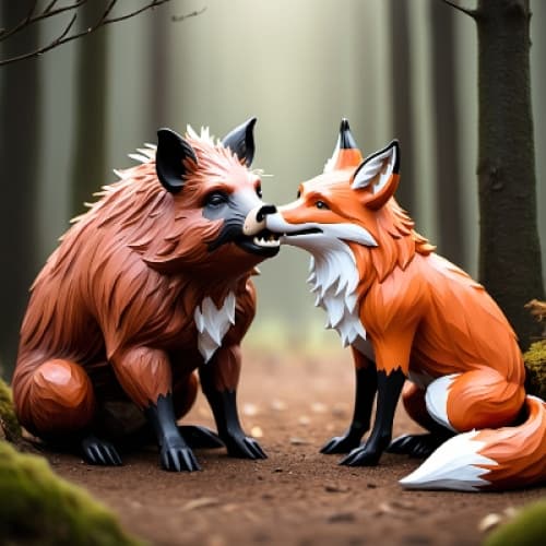 Cover for The Boar and the Fox