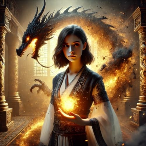 Cover for Lyssandra and the Blazing Step of Shadows