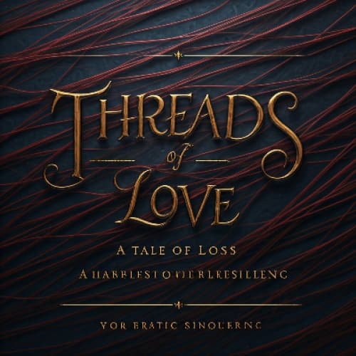 Cover for "Threads of Love: A Tale of Loss and Resilience"