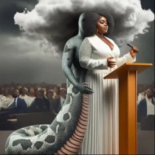 Cover for Evil pastors do in church