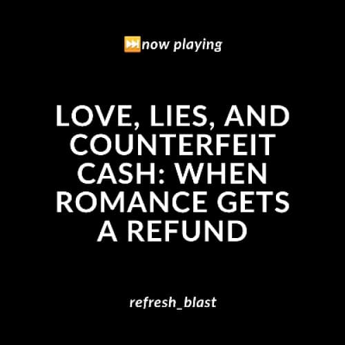 Cover for Love, Lies, and Counterfeit Cash: When Romance Gets a Refund