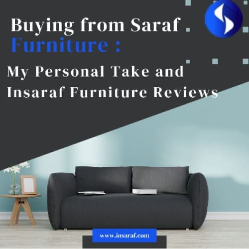 Cover for My Personal Experience with Saraf Furniture