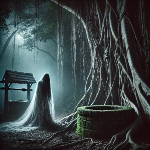 Cover for The One Who is Waiting on The Banyan Tree