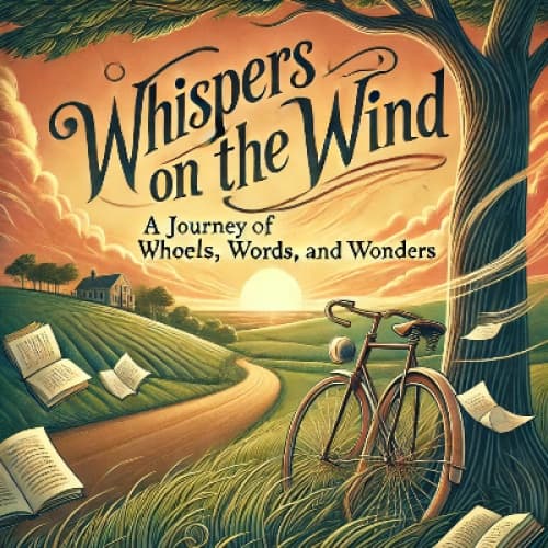 Cover for Whispers on the Wind: A Journey of Wheels, Words, and Wonders